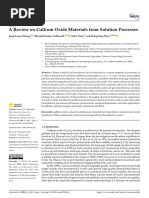Ga2O3 Materials and Device Review | PDF | Epitaxy | Solid State