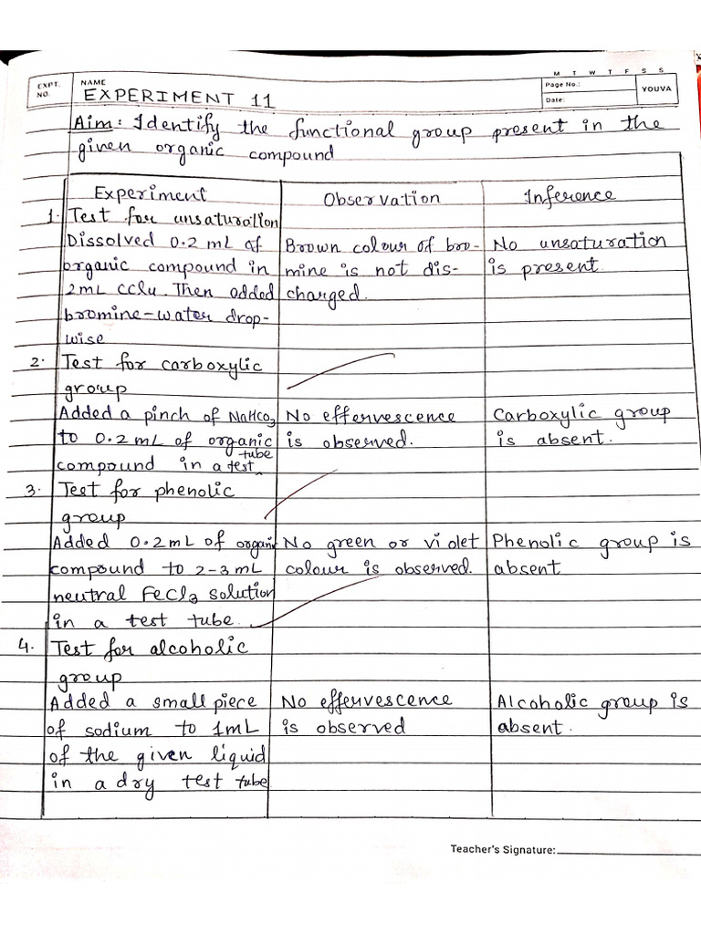Chemistry Practical PDF | PDF