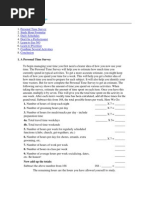 Reflective essay on time management