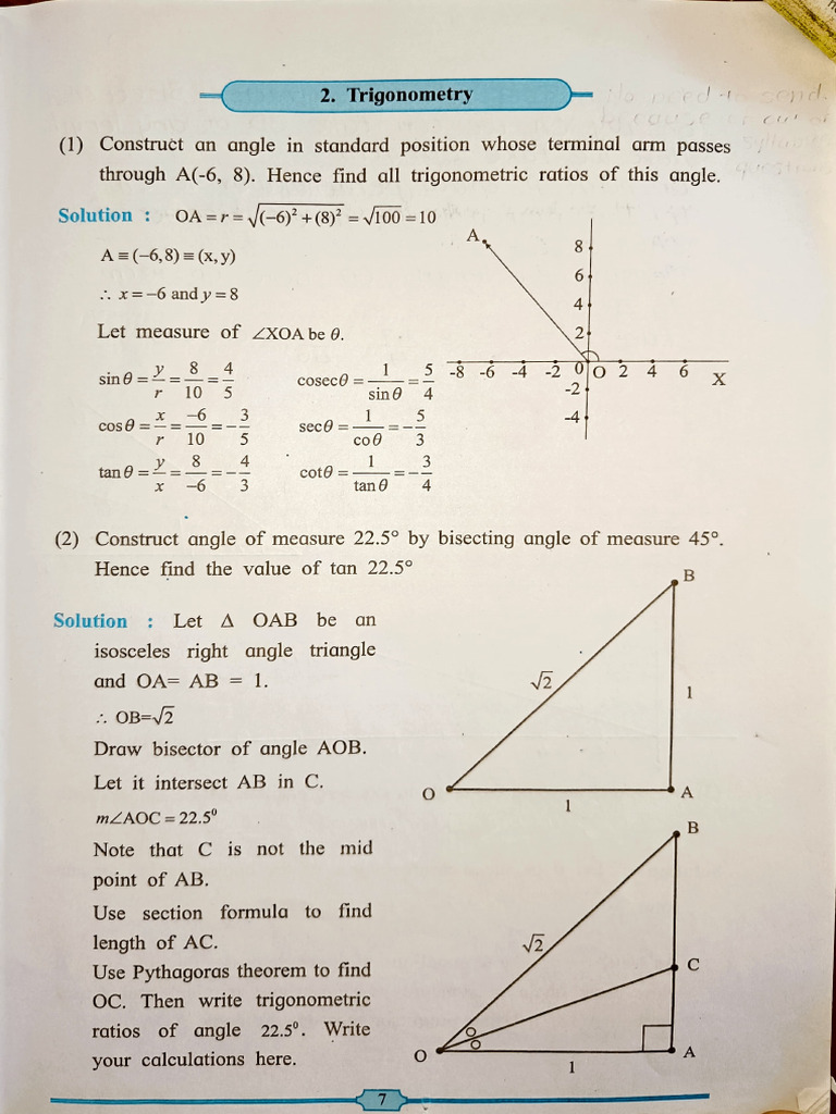 Trigonometry & Complex Numbers .. (1) LL P | PDF | Trigonometry ...