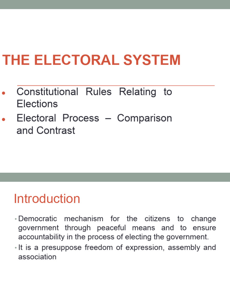 Understanding Malaysia's Electoral System | PDF | Elections | Voting