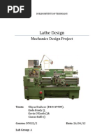 Download Lathe design by Shiyas Basheer SN97194231 doc pdf