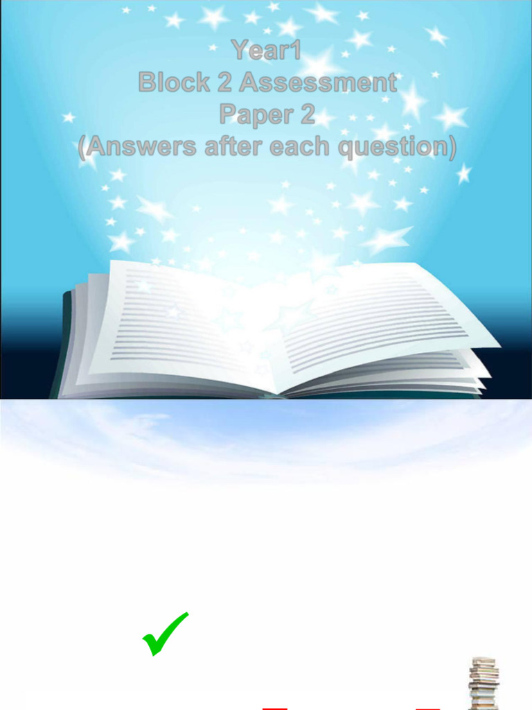 Year 1 Block 2 Quiz 2 Answer After Each Question | PDF