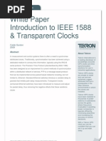 Transparent Clock Whitepaper