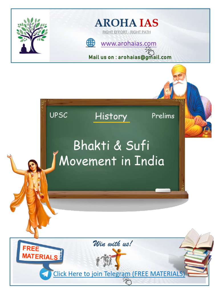Bhakti Movement Overview for UPSC Prelims | PDF | Vaishnavism | Bhakti ...