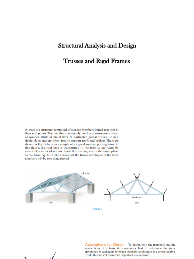 Trusses and Frames | PDF
