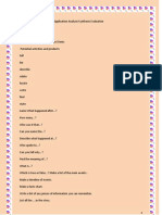 Knowledge Comprehension Application Analysis Synthesis Evaluation