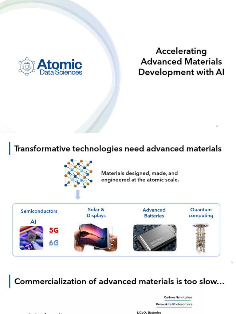 AI-Driven Advanced Materials Innovation | PDF | Artificial Intelligence ...
