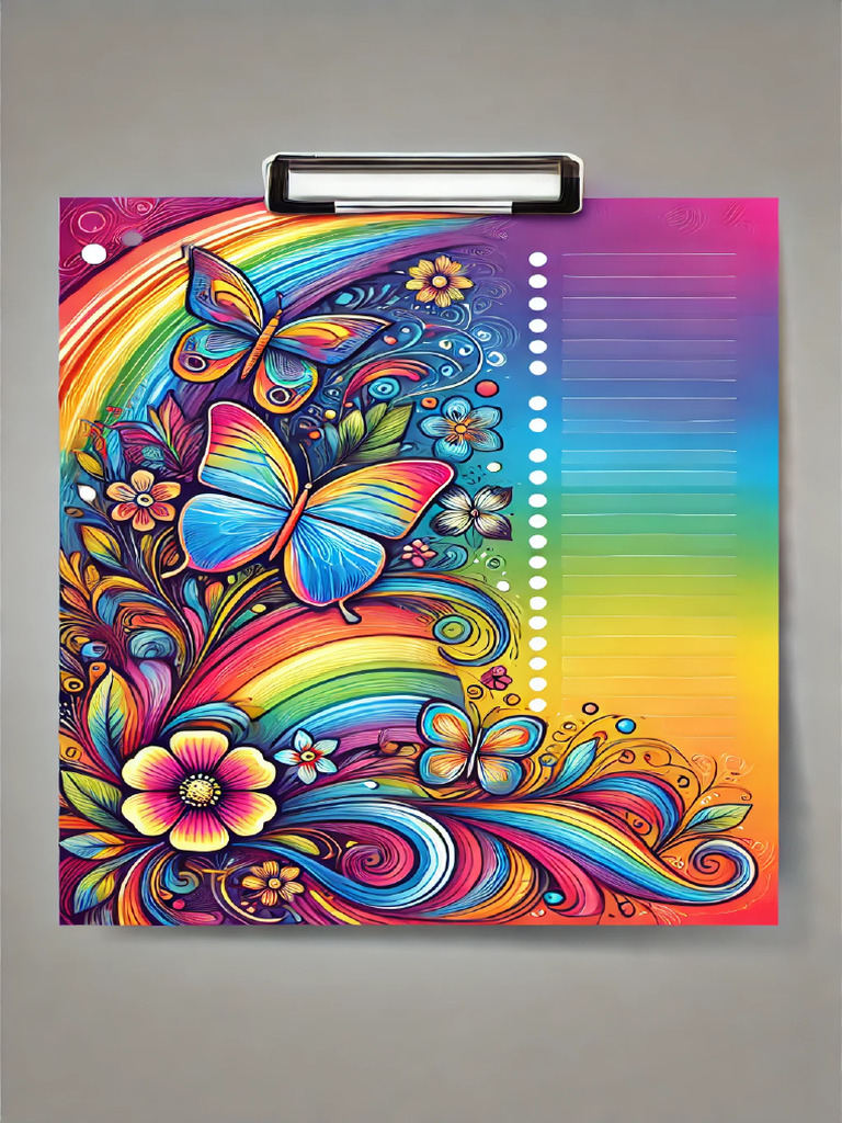 Rainbow Study Routine Corrected | PDF