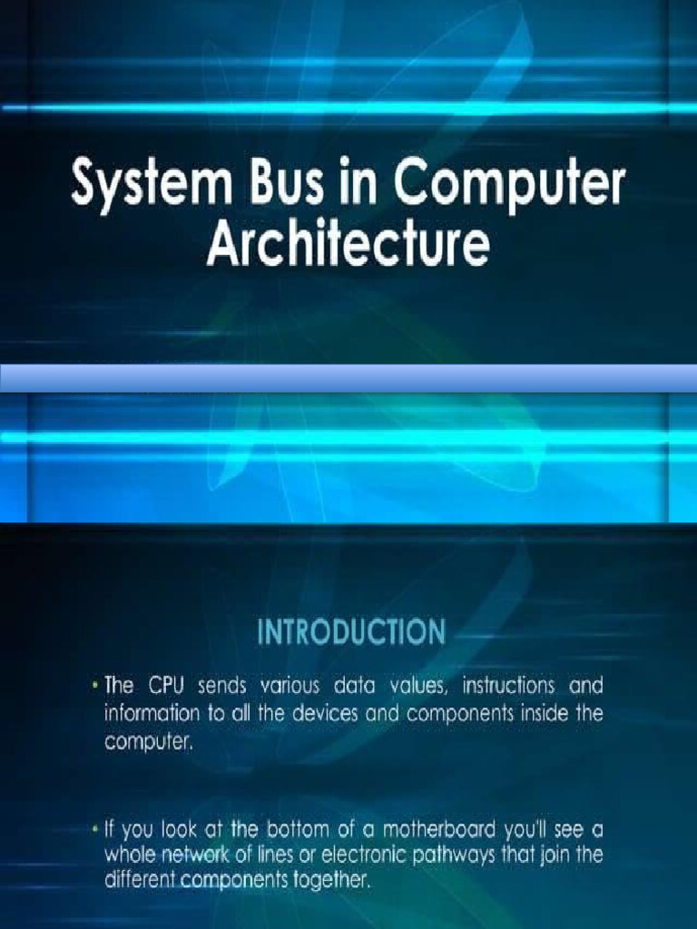 Lecture2 Buses | PDF