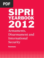 Download SIPRI Yearbook 2012 Summary by Stockholm International Peace Research Institute SN97198483 doc pdf