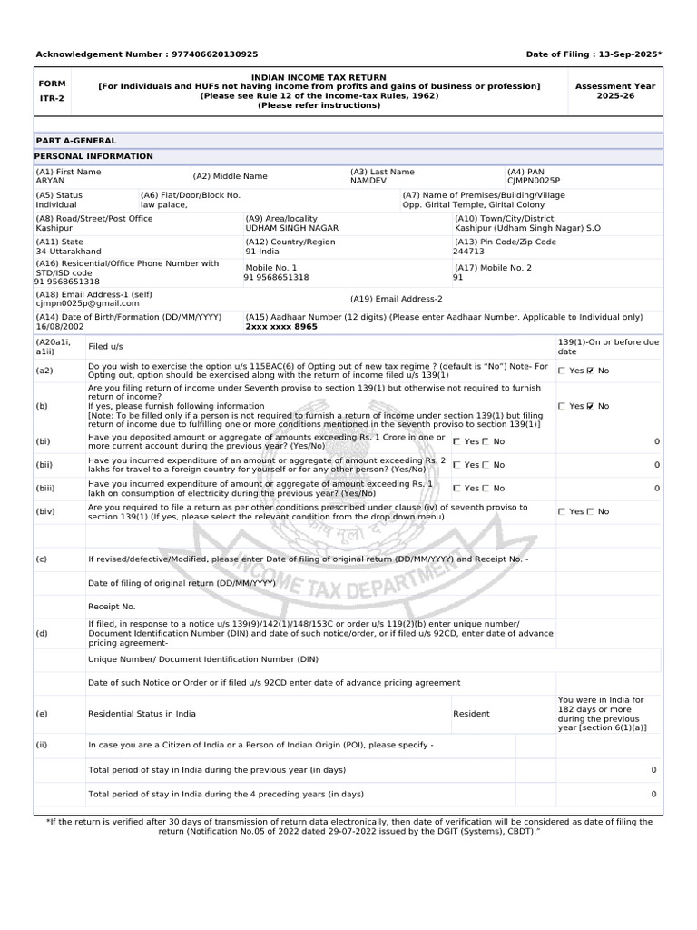 Form_pdf_977406620130925 | PDF | Capital Gain | Capital Gains Tax