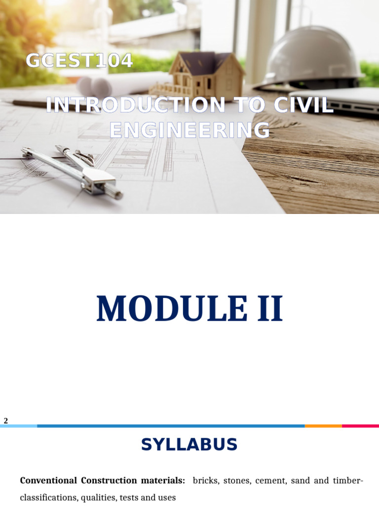 Introduction to Civil Engineering Materials | PDF | Cement | Rock (Geology)