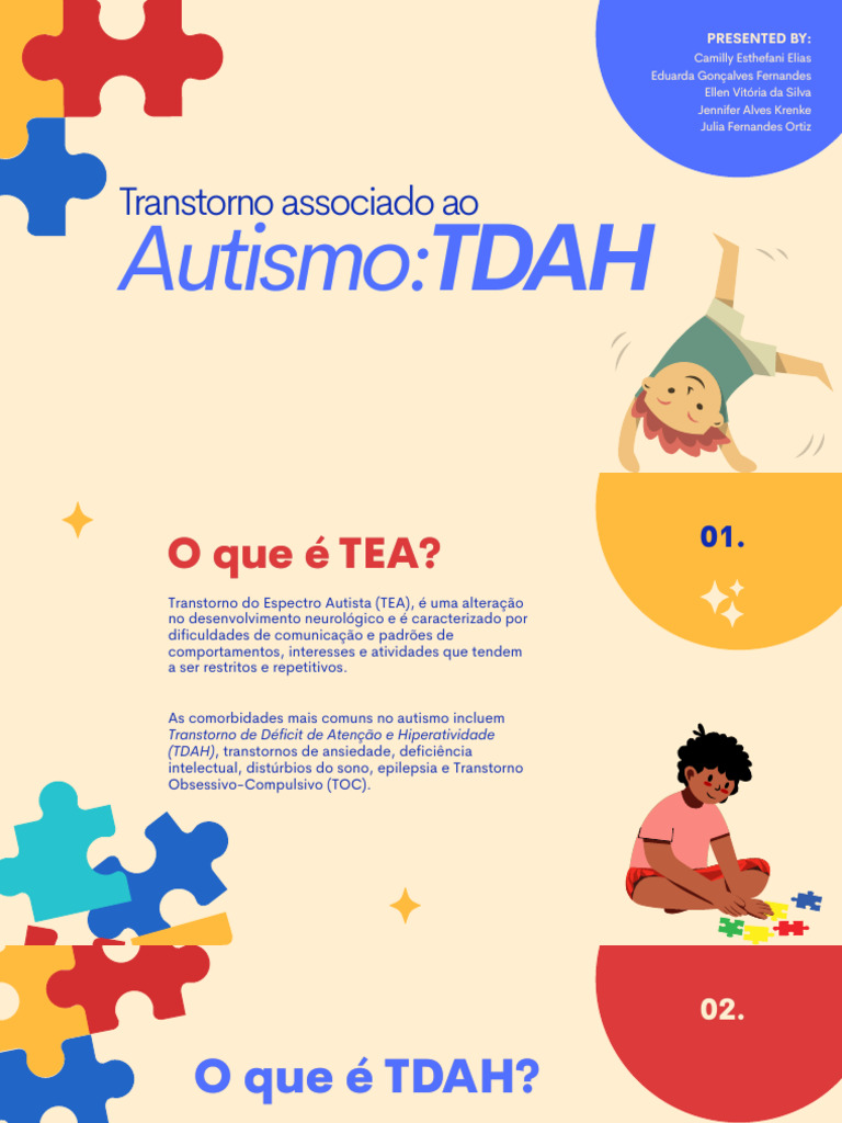 Relação entre TDAH e Autismo: Impactos e Intervenções | PDF ...
