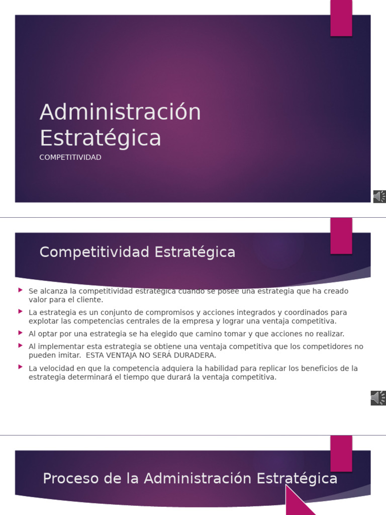 Estrategia para Competitividad Empresarial | PDF | Business | Ventaja ...