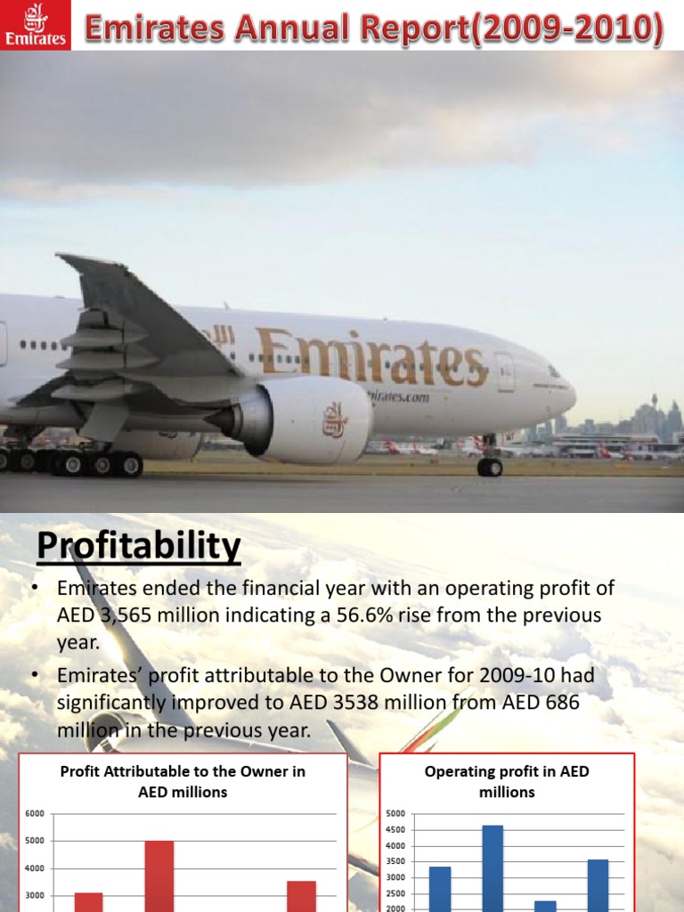 Emirates Report | PDF | Emirates (Airline) | Airlines