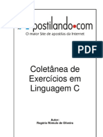 Coletânea de exercicios resolvidos em liguagem C