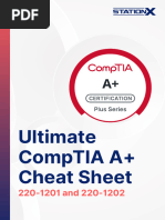 CompTIA A+ Core 1 & 2 V15 Overview | PDF | Computer Network | Security