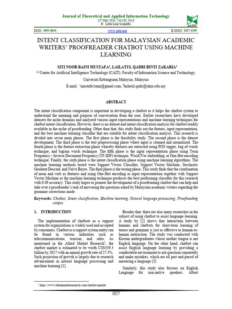10Vol102No9 | PDF | Machine Learning | Support Vector Machine