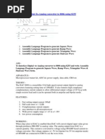 Download Interfacing Digital-To-Analog Converter to 8086 Using 8255 by Chris Sap SN97201166 doc pdf