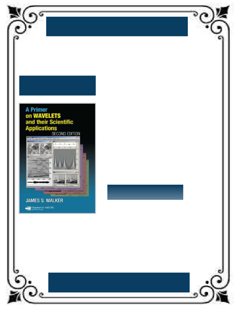Primer on Wavelets and Their Scientific Applications 2nd Edition James ...