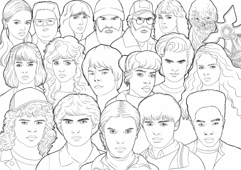 Personagens Stranger Things | PDF