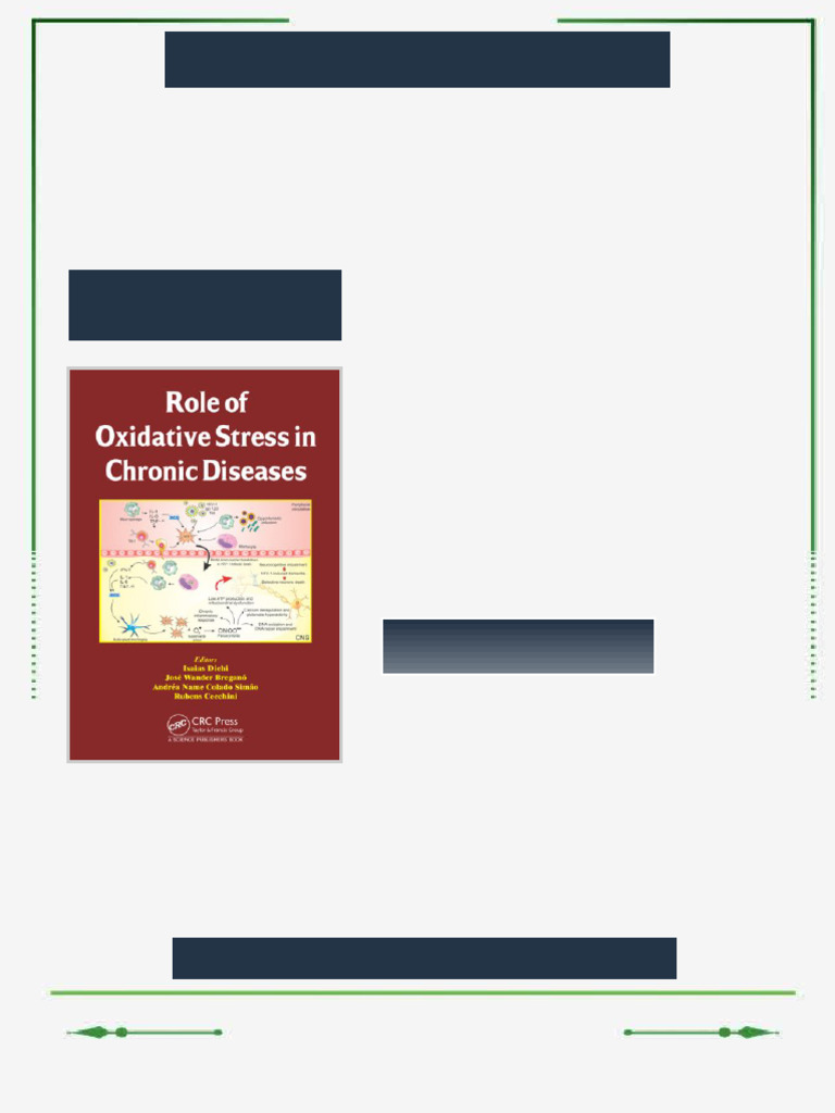 Role of Oxidative Stress in Chronic Diseases 1st Edition Isaias Dichi ...