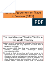 General Agreement On Trade in Services (GATS