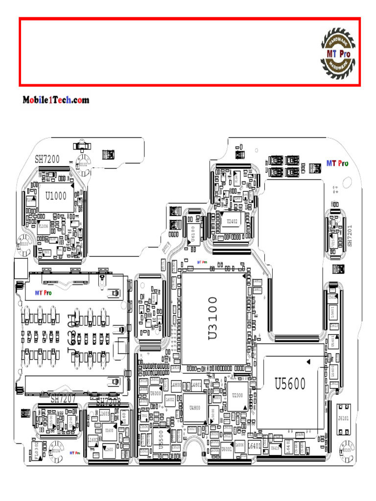 Xiaomi Redmi Note 10 Pro 5G PCB Layout | PDF | Xiaomi | Mobile Phones