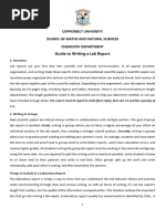 Biology Lab Report Writing Guide | PDF | Hypothesis | Experiment