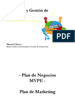 MYPES - Plan de Marketing