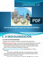 UNIDADE 13. Descolonizacion e Terceiro Mundo