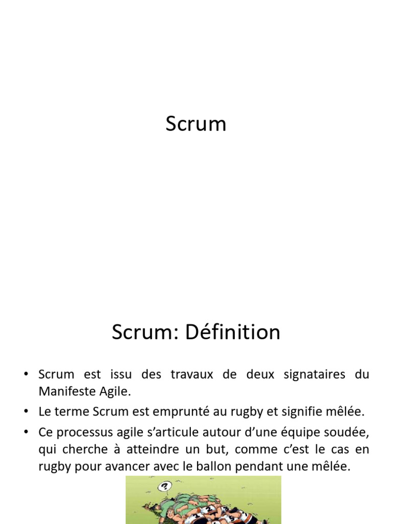 Guide complet sur le Scrum Agile | PDF | Scrum (développement ...