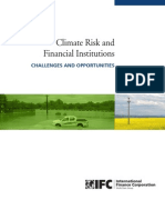 Climate Risk & Financial Institutions: Challenges & Opportunities 