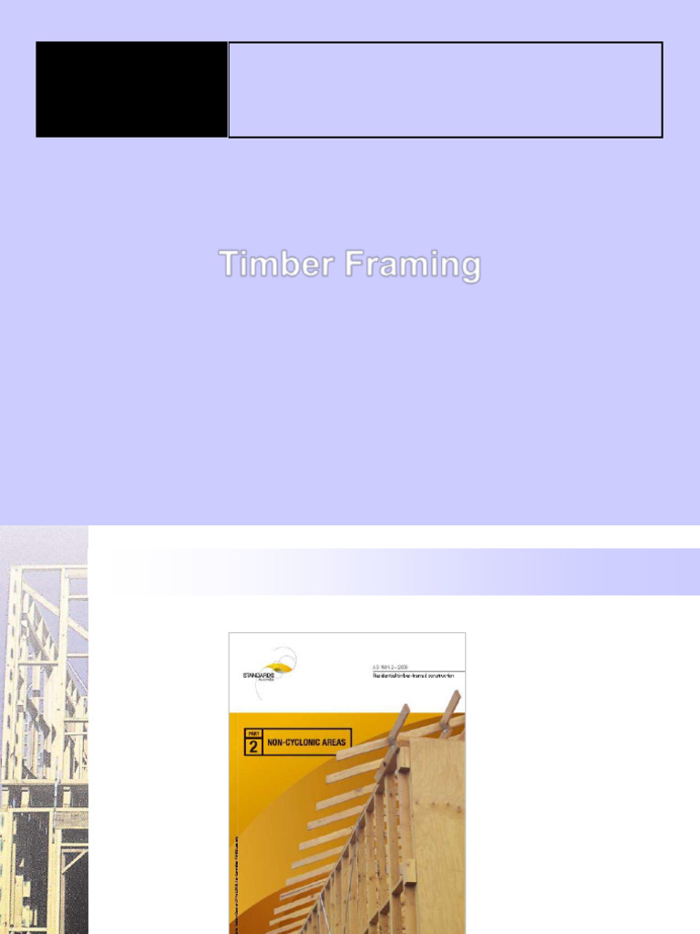 AS 1684 Timber Framing Guide | PDF | Framing (Construction) | Roof