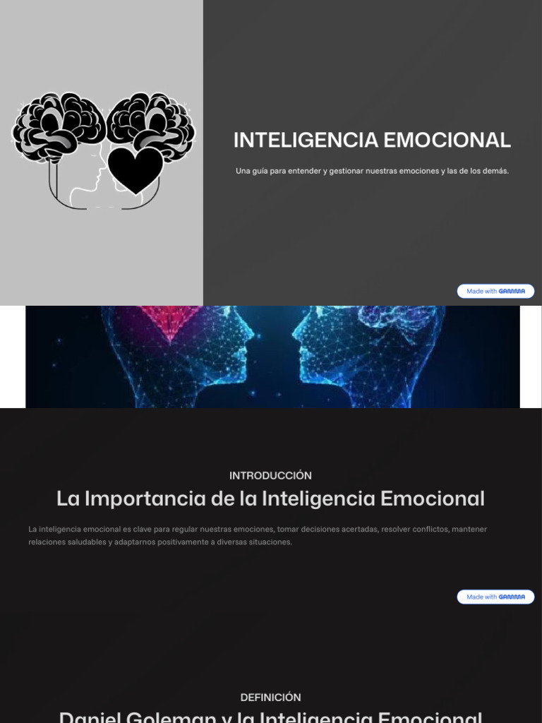Inteligencia Emocional | PDF | Inteligencia emocional | Las emociones