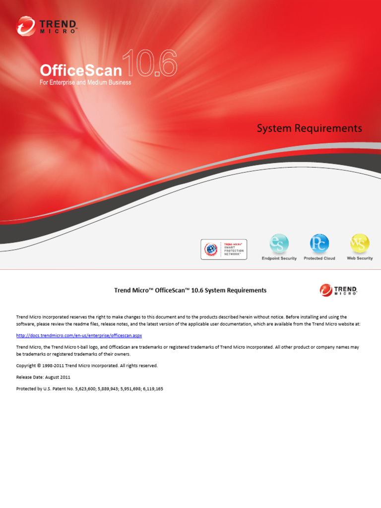 Trend Micro OfficeScan 10.6 Requirements | PDF | Hyper V | Microsoft ...