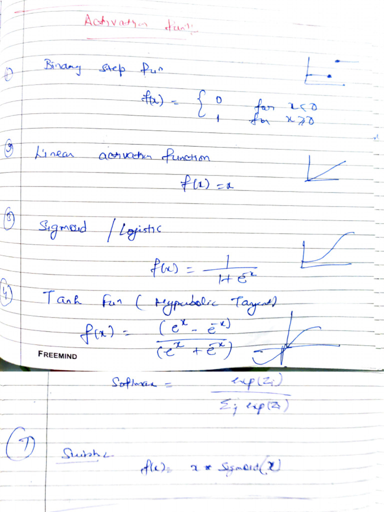 Activation Function | PDF