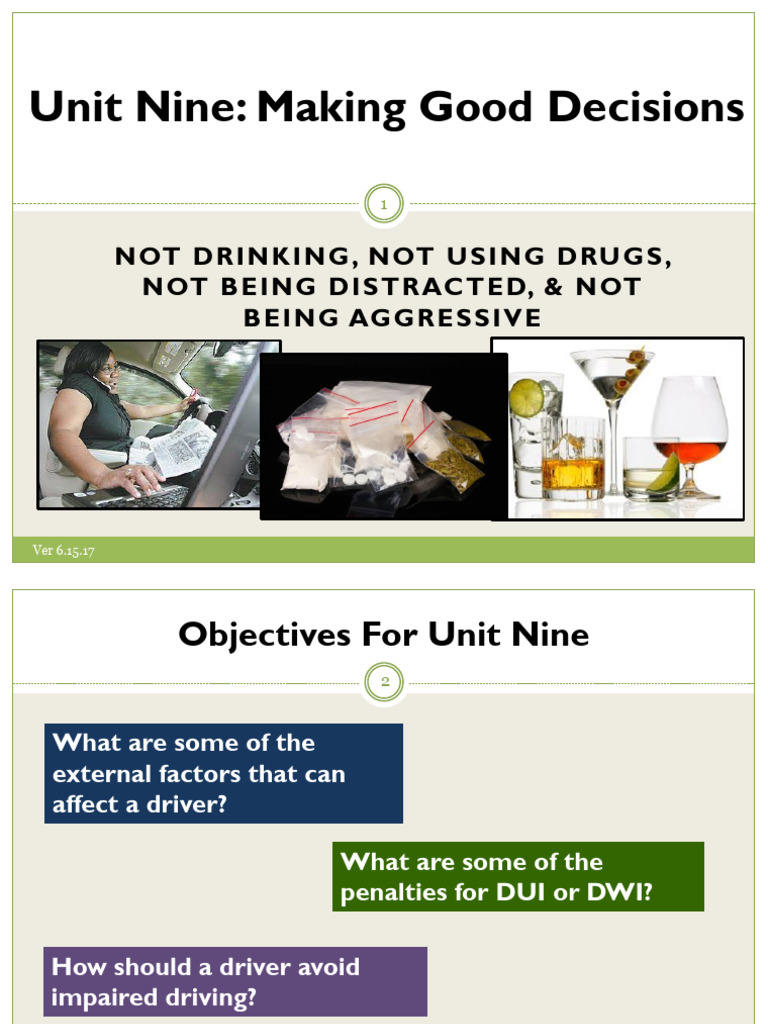 Impaired Driving: Risks and Prevention | PDF | Driving Under The ...