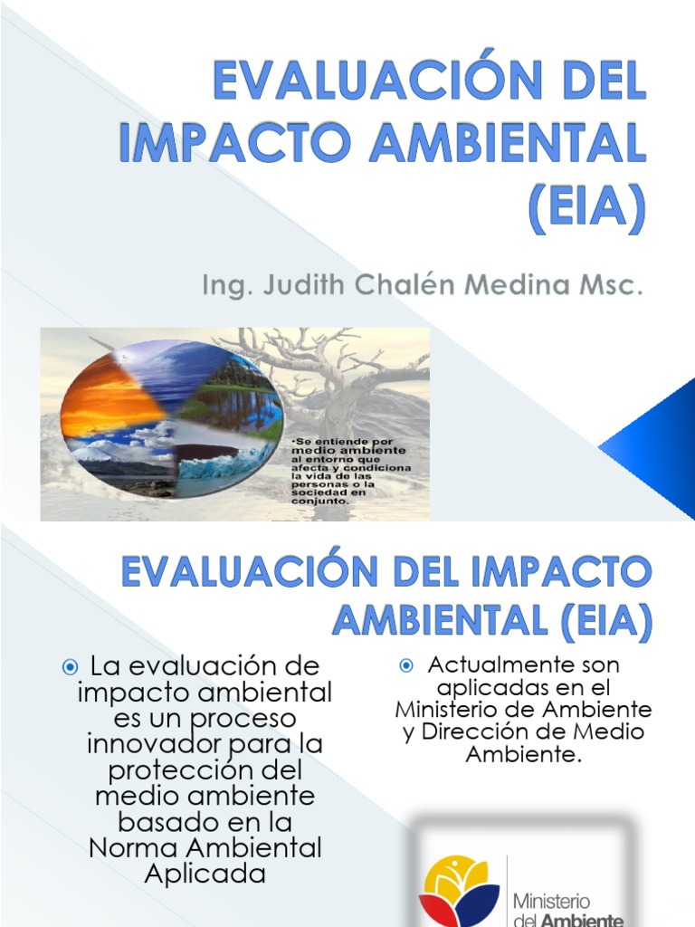 Guía sobre Evaluación de Impacto Ambiental | PDF | Evaluación de ...