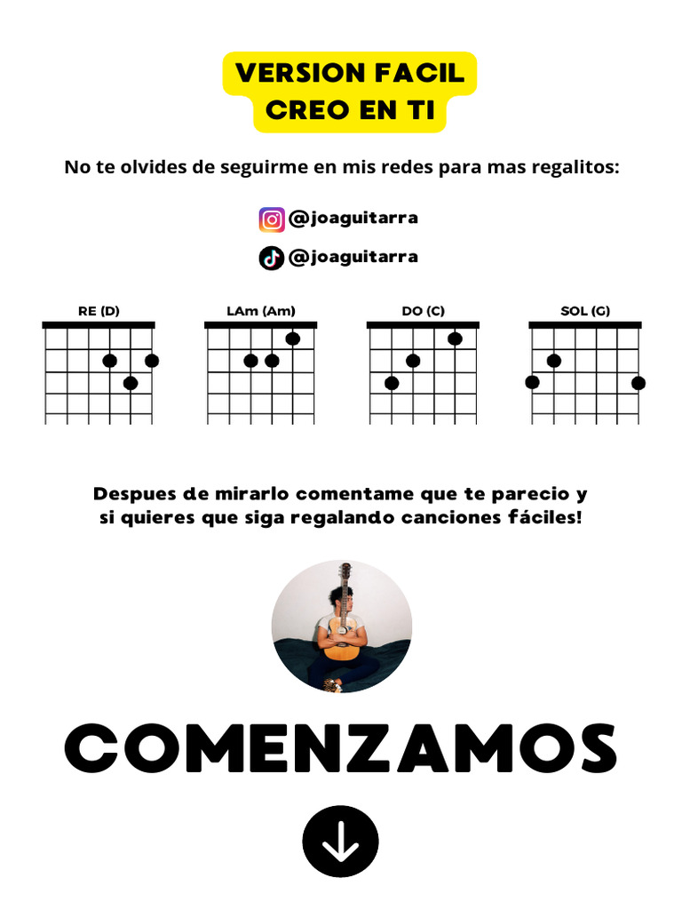 Creo en Ti (Reik) | PDF