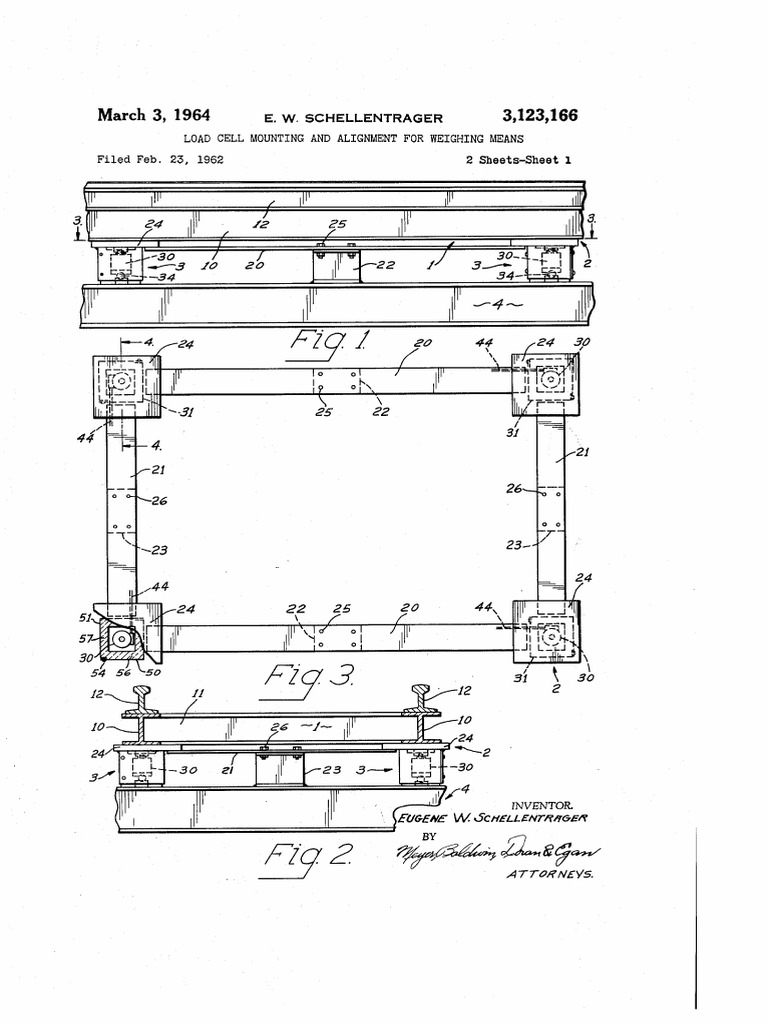 Load Cell Mounting and Alignment System | PDF | Manufactured Goods ...