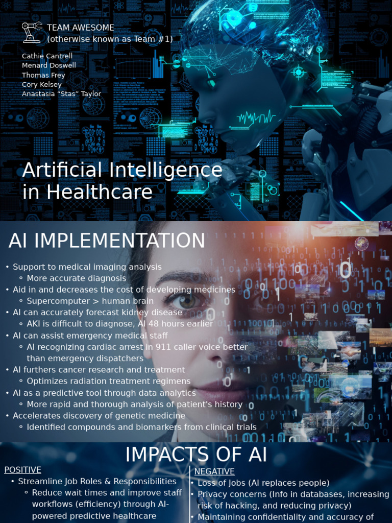 AI in Healthcare: Benefits & Challenges | PDF | Artificial Intelligence ...