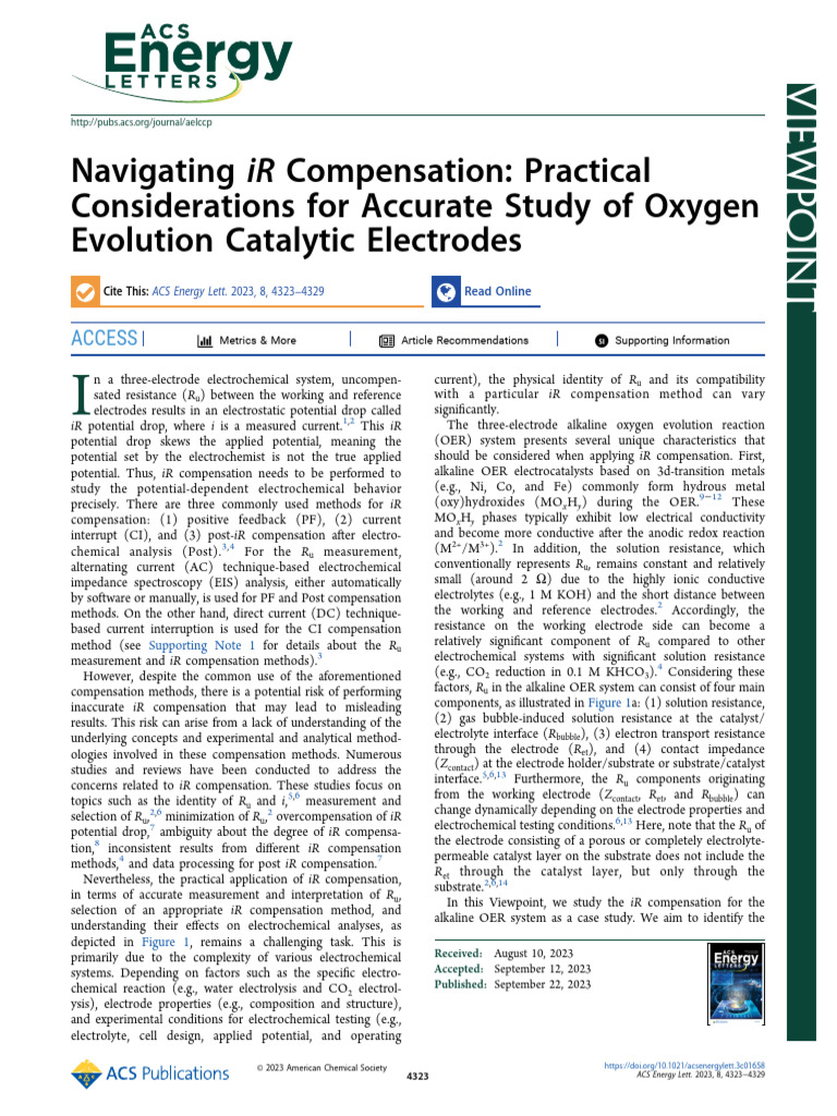 ACS - 2023 - Navigating Ir Compensation Practical Considerations For ...