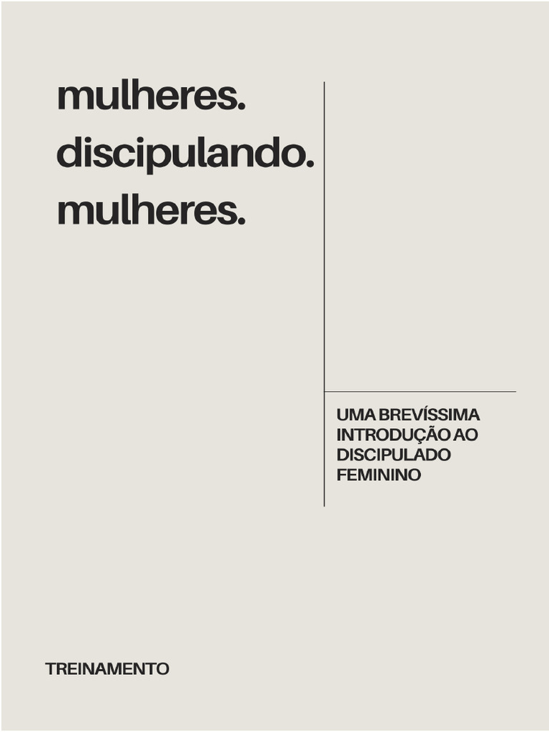 Teologia do Discipulado Feminino | PDF | Discípulo (cristianismo) | Jesus