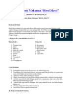 Download Proposal Bisnis Makanan by Refriadi Indra SN97210895 doc pdf