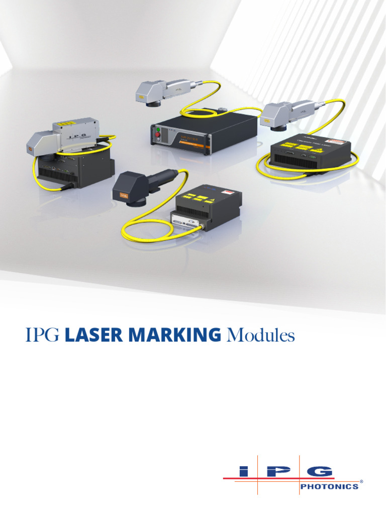 IPG Laser Marking Modules Overview | PDF | Laser | Quantum Optics