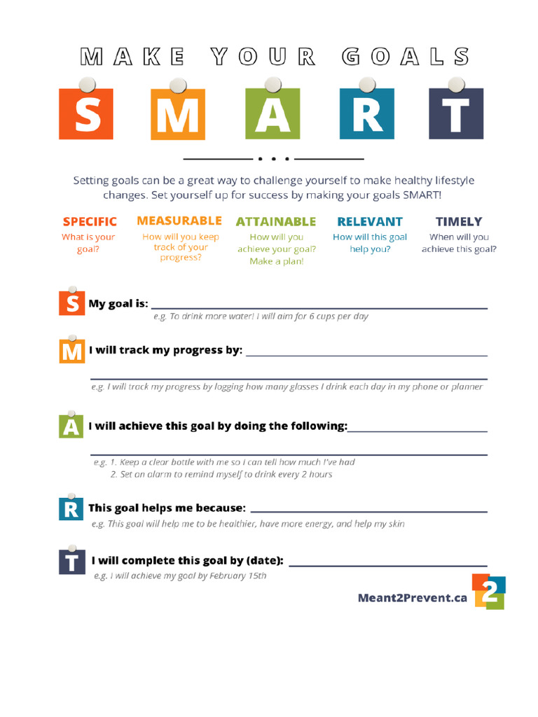 Smart Goals | PDF