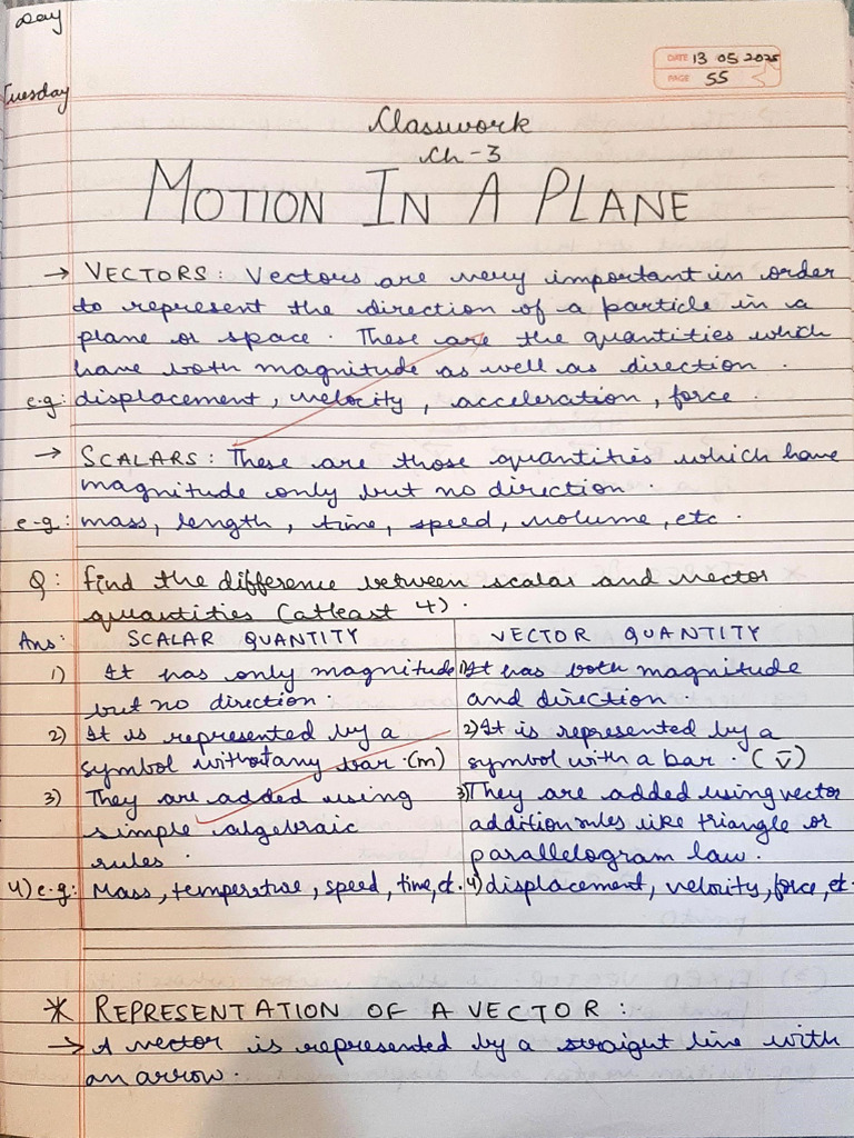 Physics - CH 3 | PDF