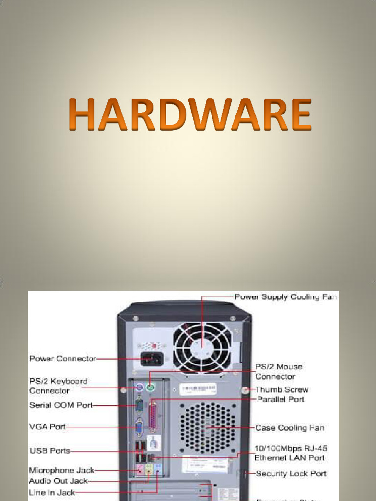 Presentaion of Hardware | PDF